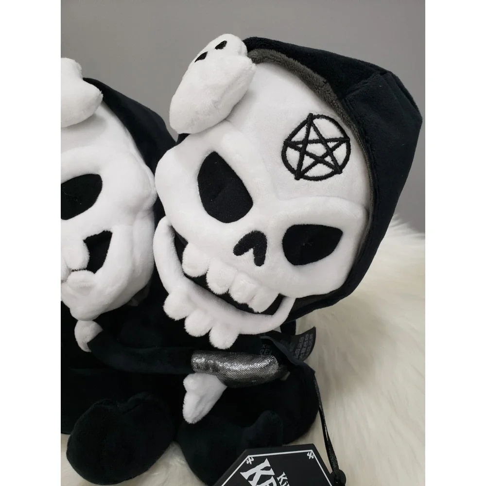 NEW‎ Killstar Kreeptures Grim Reaper Double Death Plush SIAMESE CONJOINED TWIN